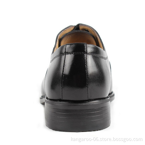 Men Oxford Vulcanize Rubber Sole Dress Shoe Lether Shoes
